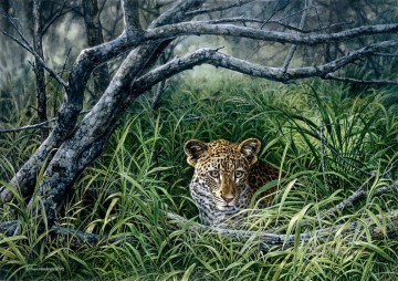 動物 Painting - ヒョウ16